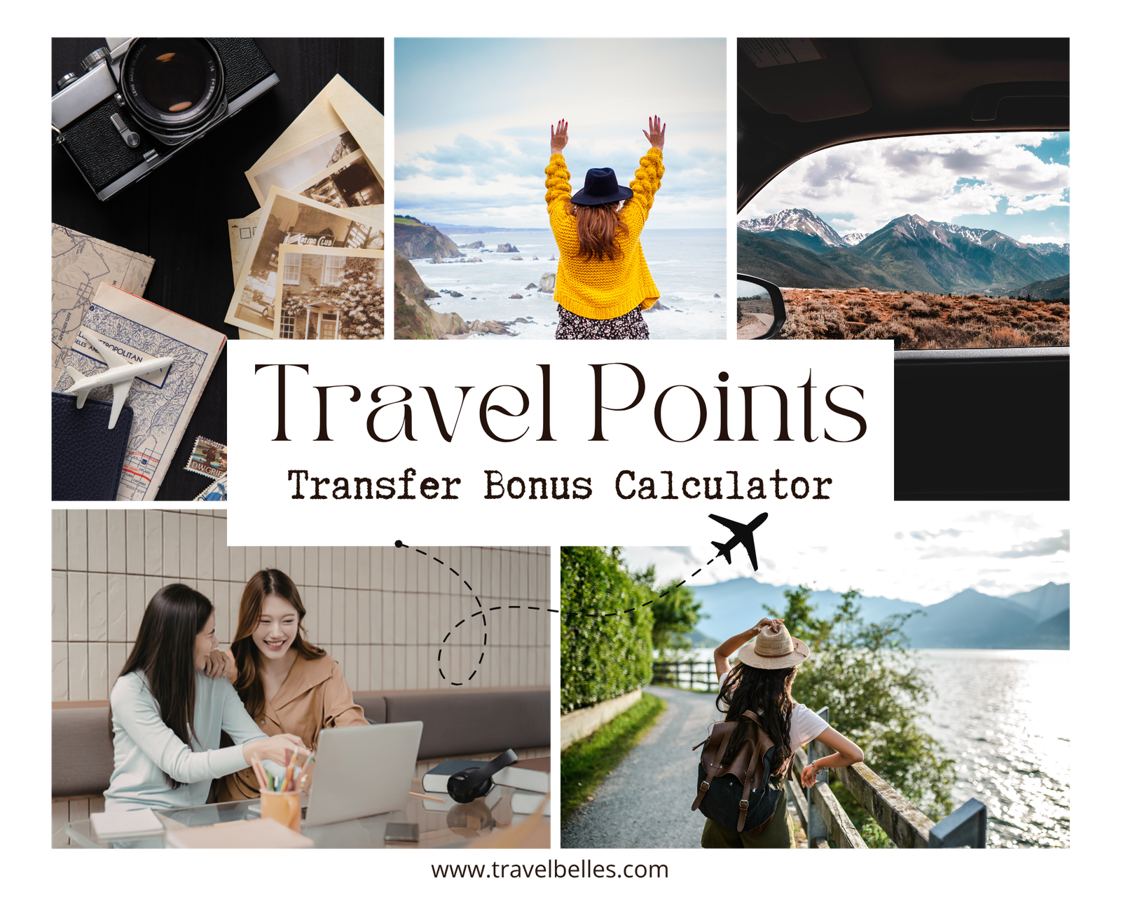 Women Travelers, Free Transfer Points Calculator 